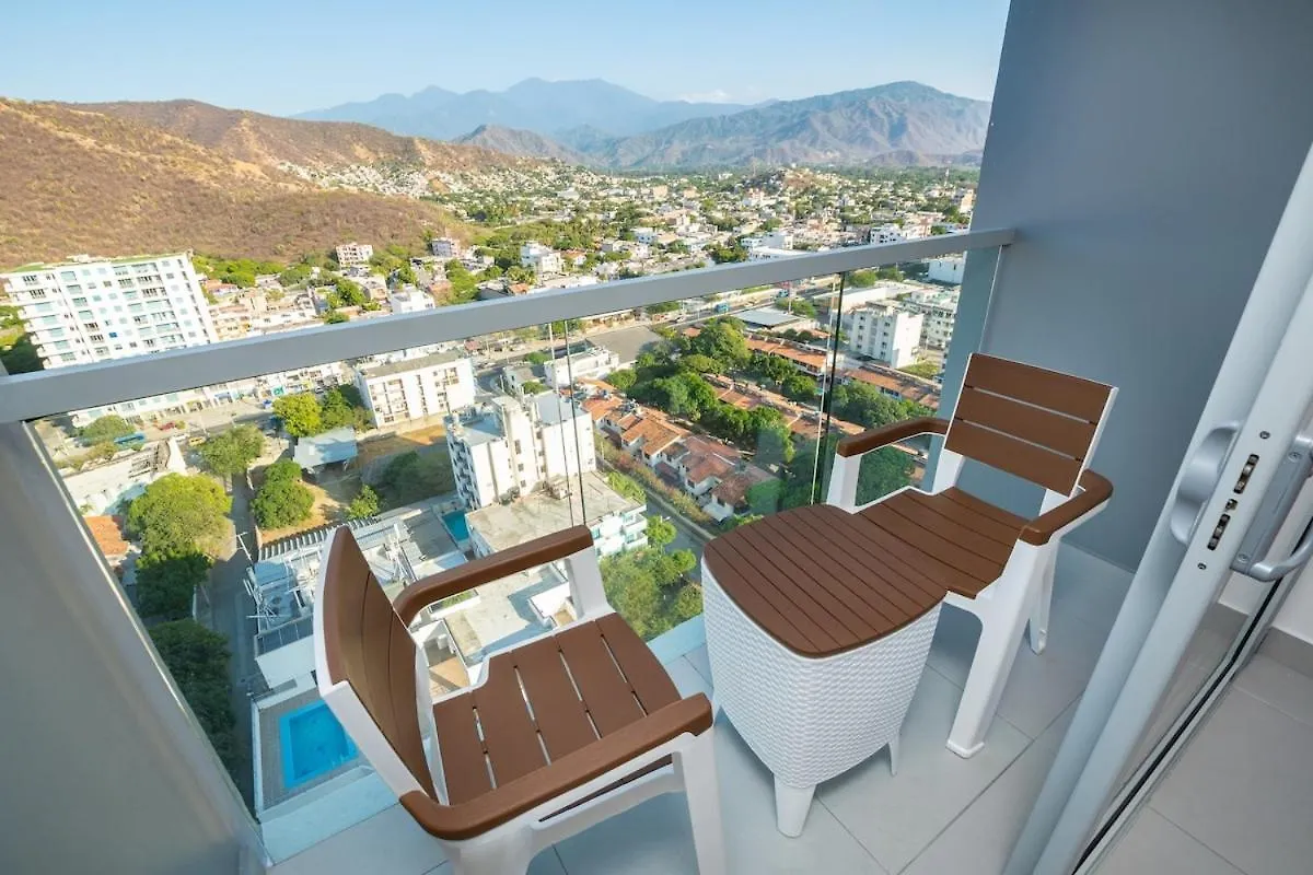 Apartment Rodadero Exclusivo - 2Hab Suite A Metros Del Mar Puerto de Gaira