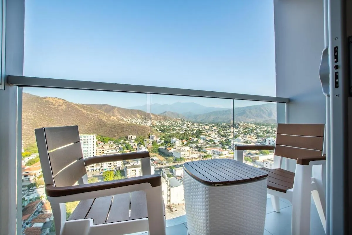 Rodadero Exclusivo - 2Hab Suite A Metros Del Mar Puerto de Gaira Apartment